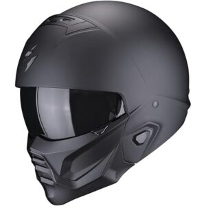 Scorpion Exo-Combat II Casco Modular Negro Mate